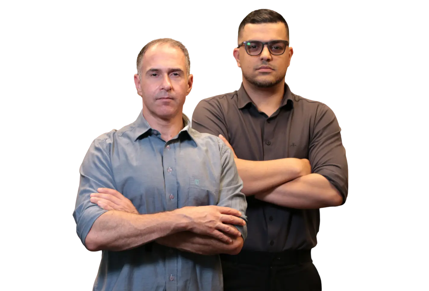 Equipe de analistas da Nova Futura durante live ao vivo