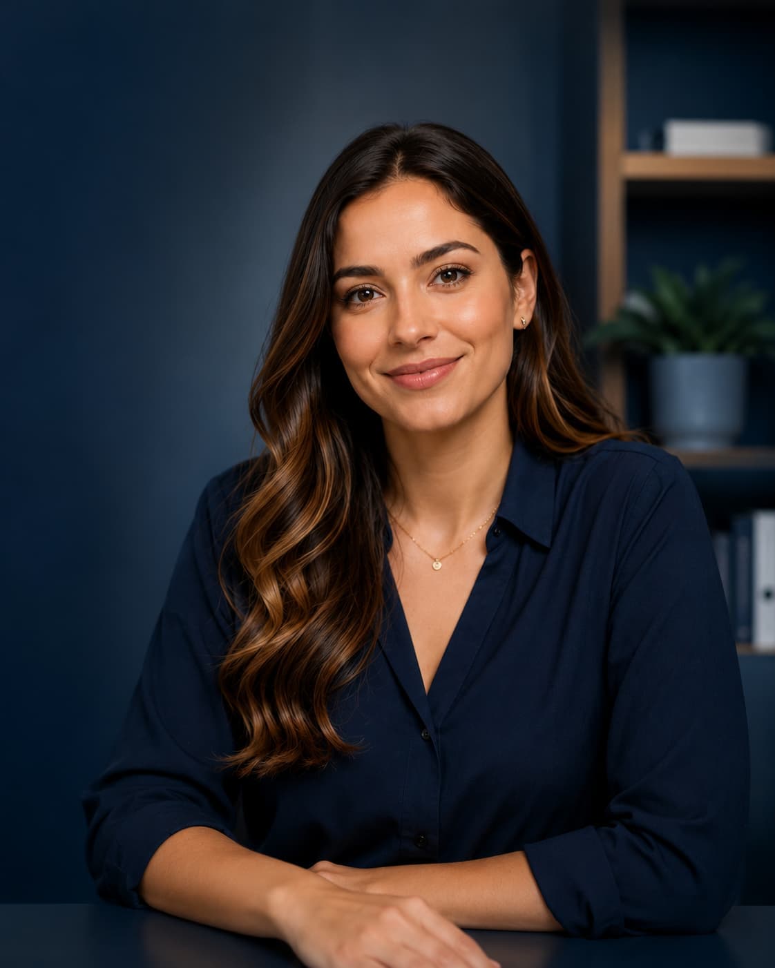 Assessora de investimentos da Nova Futura atendendo um cliente
